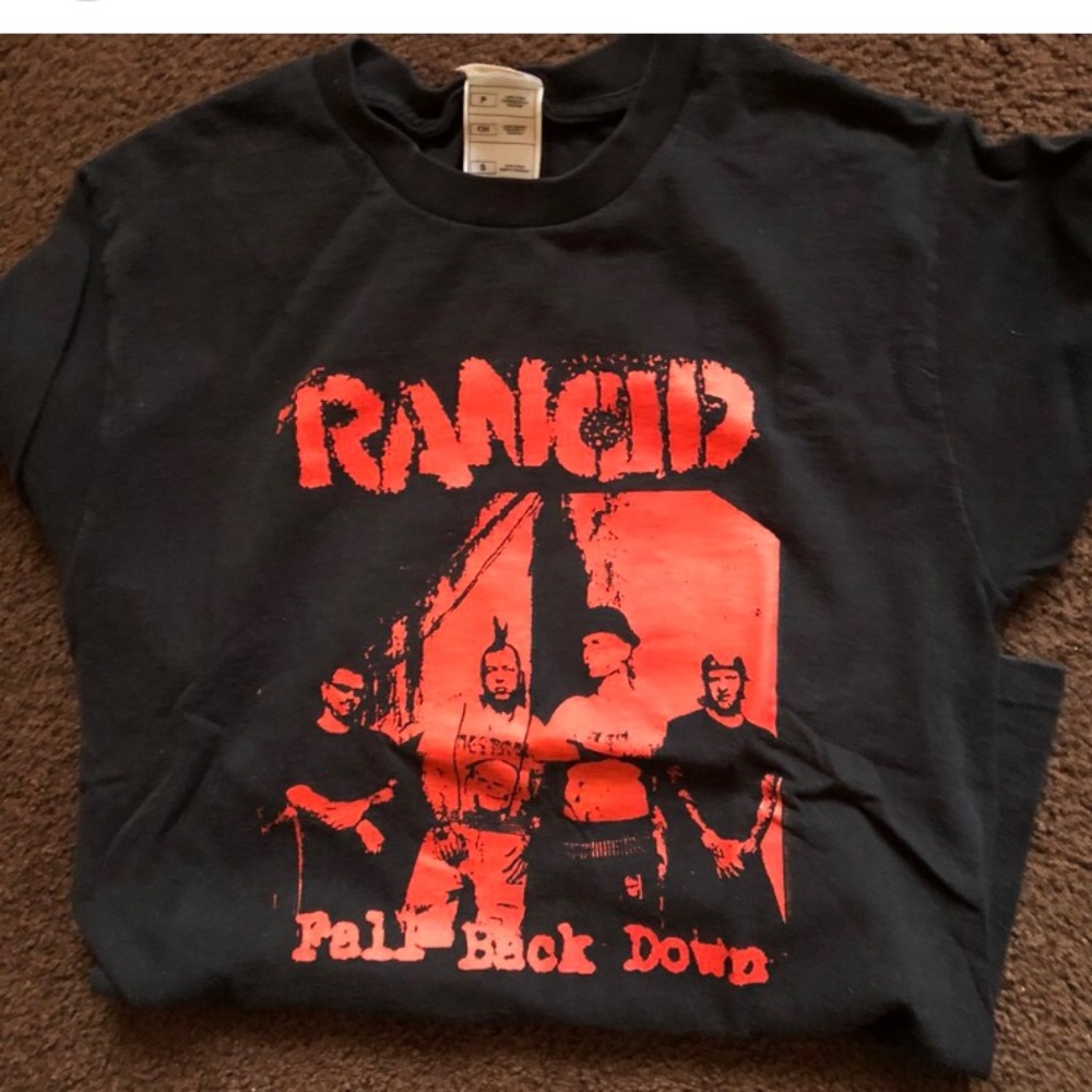 Mens small rancid  punk shirt